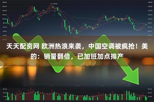天天配资网 欧洲热浪来袭，中国空调被疯抢！美的：销量翻倍，已加班加点排产